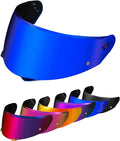 PSLER i90 Visor - HJ-33 Helmet Tinted Visor i90 Face Shield Motorcycle Helmet Visor for i90 HJ-33,Deep Blue