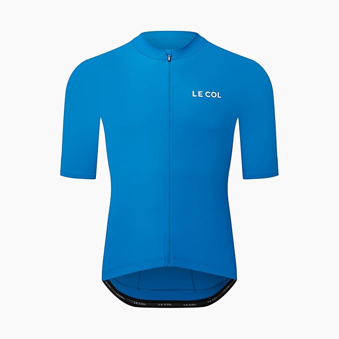 LE COL Men's Ride Jersey| Short Sleeve Cycling Shirt | Lightweight Breathable Moisture Wicking| S - XL