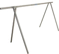 Stationary Outdoor Indoor Bike Rack – Holds Up to 10 Bicycles | Heavy Duty Floor Bike Storage Rack for Garage, Yard, or Home Organization | Easy Assembly Metal Bicycle Stand for Road & Mountain Bikes