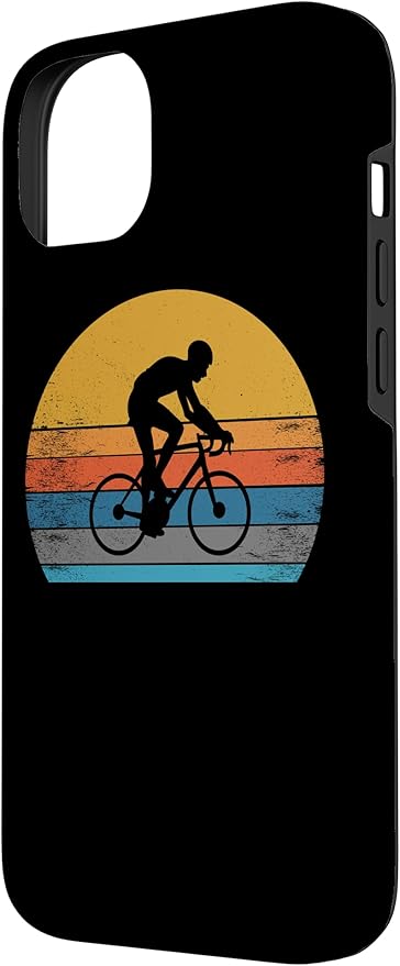 Racing Road Bike Vntage Cycling Riding Racing Bike Bicycle Case for iPhone 14 Plus
