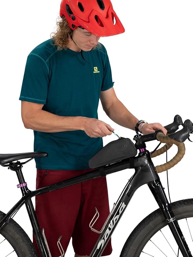 Osprey Escapist On-Bike Top Tube Bag, Black