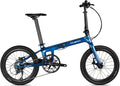 KABON Full Carbon Folding Bike, 20 Inch Lightweight Foldable Bicycle with 105 R700 11S Shift Groupset and Hydraulic Disc Brake Bike