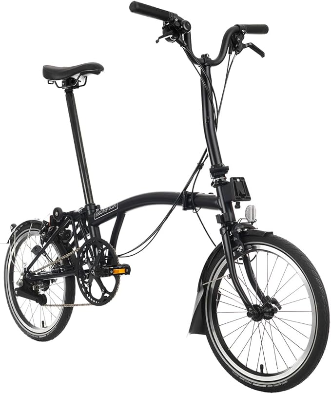 Brompton Folding Commuter Bike C Line 2-Speed | Compact, Lightweight, Urban Bike for Adults