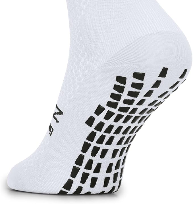 SOKZ2 Long Cycling Socks Performance Fit with Silicone Grippers Moisture Wicking Ideal for Road Racing and Training