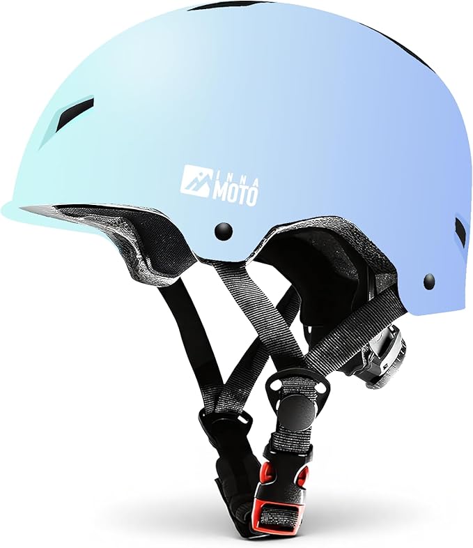 Skateboard Helmet for Adults - Adjustable Certified Safety Adults Helmet for Skateboarding Bike Bicycle Scooter Cycling Skate Skating Multisport Helmets for Women Men Boys Girls Kids Youth