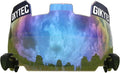 Football Helmet Visor, Scratch Resistant, for Helmet Fits Youth and Adult Football Helmets