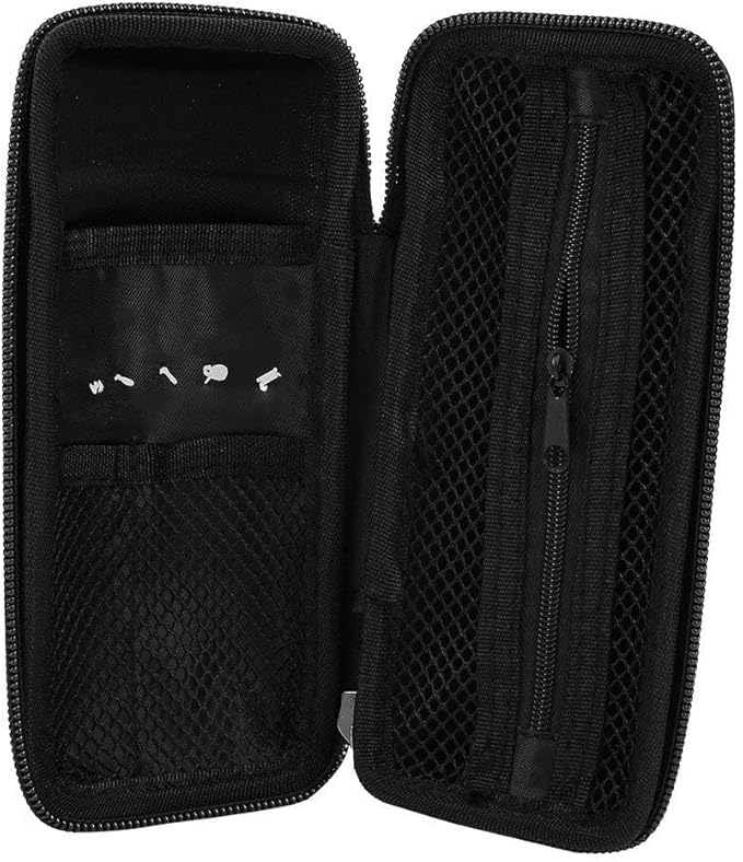 Bicycle Bike Storage Bag, Mountain and Road Bikes Repair Tool Case for Bicycle Water Bottle Cage, Under Top Tube Waterproof Cycling Storage Pouch Hard Shell Zip Frame Bag