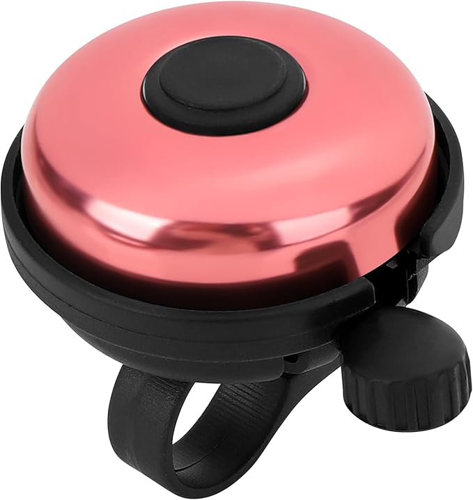 Accmor Classic Bike Bell, Aluminum Bicycle Bell, Loud Crisp Clear Sound Bicycle Bike Bell for Adults Kids