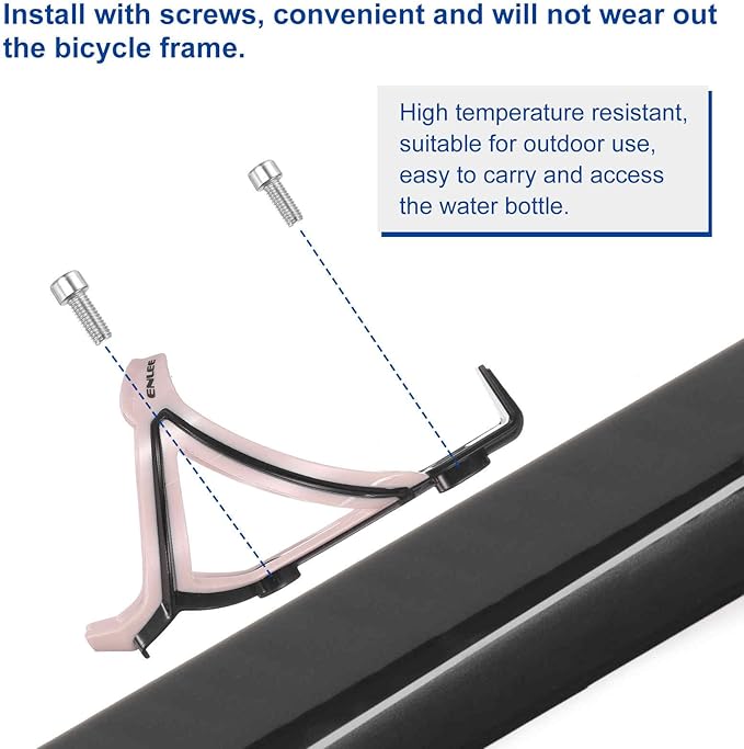 HARFINGTON Bicycle Water Bottle Holder Lightweight Bike Bottle Cages Cycling Cup Holder for MTB Road Gravel