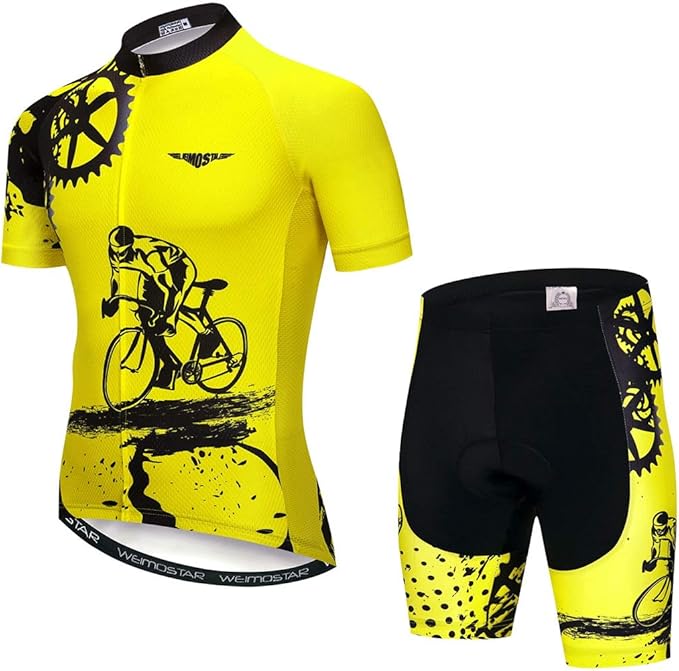 Sportswear Cycling Jerseys Short Sleeve Bike Clothing Bike top Men MTB Jersey Breathable Summer Black