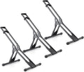 CHEPARK Bike Floor Stand Rack- Indoor Bike Stand for Garage/Home - Bike Storage Bicycle Parking Rack Fit 20”-29” Mountain Road Bikes (3 Bike Rack)