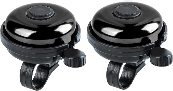 Classic Bike Bell, Aluminum Bicycle Bell, Loud Crisp Clear Sound Bicycle Bike Bell for Adults Kids