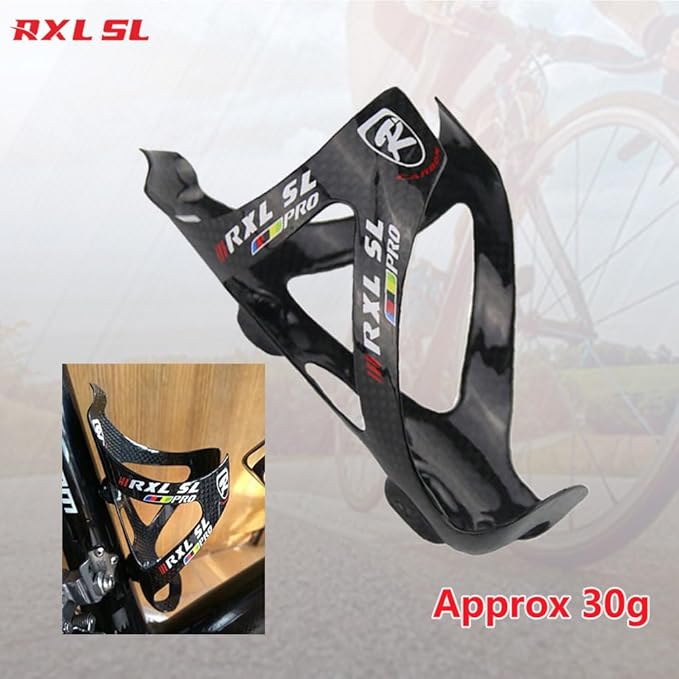 Carbon Bottle Cage Bicycle Bottle Holder Carbon Water Bottle Cage Cycling for Road Bike MTB Ultralight Adjustable Cage Bottle