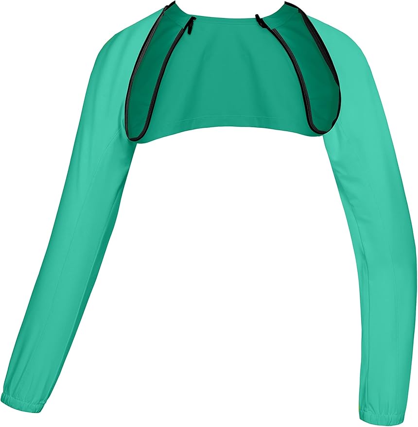 Little Donkey Andy Women's Lightweight Waterproof Cycling Jacket with Removable Sleeves for Biking Running Golf