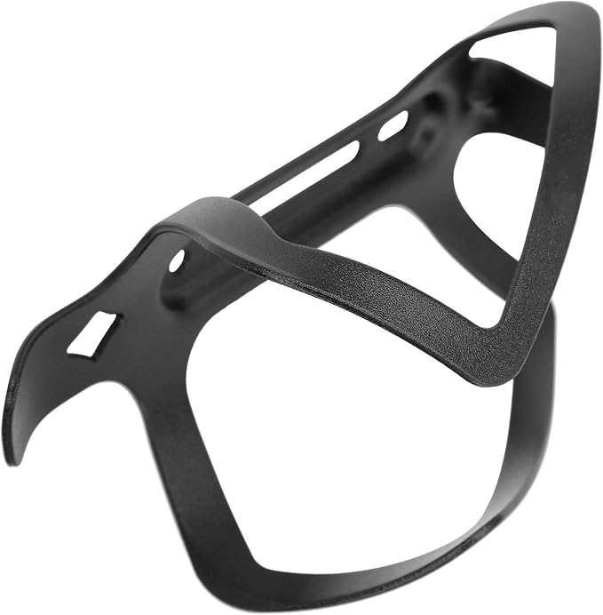 Aluminum Alloy Cage Cage Bouteille, Light Support for Folding Bikes on Road, Black Accessories (Black)