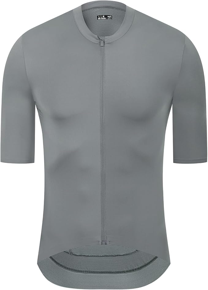 YKYWBIKE Cycling Jersey Men with Pockets Bike Jersey Short Sleeve Biking Shirts for Men Cycling Breathable MTB Biker Shirts