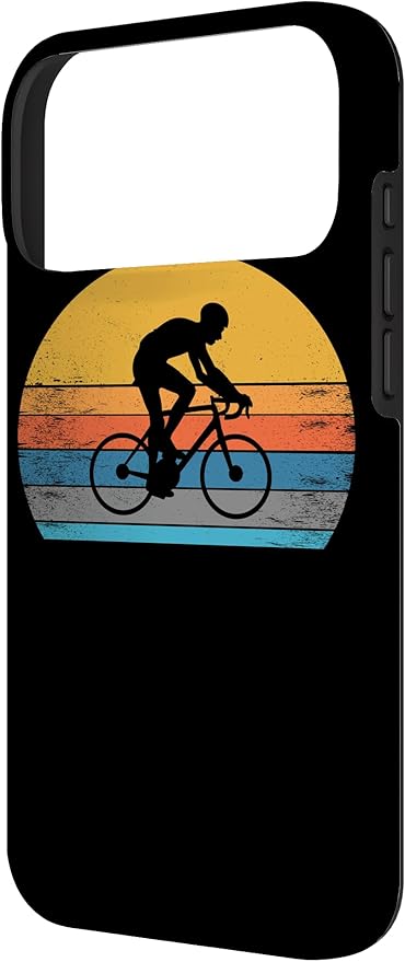 Racing Road Bike Vntage Cycling Riding Racing Bike Bicycle Case for iPhone 17 Pro Max