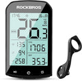 ROCKBROS Bike Computer Wireless Cycling Computers ANT+ Bluetooth Bike Speedometer Odometer Bicycle Computer with Speed Cadence Sensor for Riding Cycling Waterproof 2.9inch LCD Screen