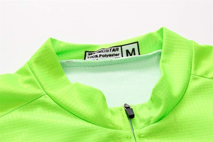 Cycling Jersey Men Full Zip Bike Shirt Racing Top Bicycle Clothing