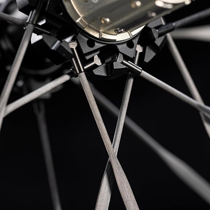 WINSPACE UNAAS PRO Carbon Fiber Wheelset 700C Disc Brake Carbon Spokes Ultralight 1460g 50mm Depth Road Bike Wheels, Tubeless Ready.