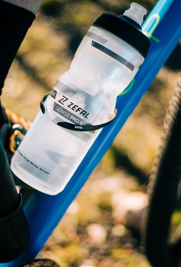 Zefal Pulse L2 Carbon Bottle Cage – Black – Ultralight 18 g Injected Carbon Fiber Design with Top-Load Access, Universal 72–76 mm Fit, 7075 T6 Aluminum Screws Included