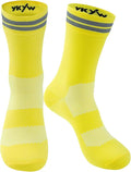 YKYWBIKE Cycling Socks for Men Women-Athletic Crew Bike Socks,Compression Biking Socks for Men Cycling,MTB Riding Socks