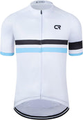 Coconut Ropamo CR Mens Cycling Jersey Short Sleeve Road Bike Shirt with 3+1 Zipper Pockets Breathable Quick Dry