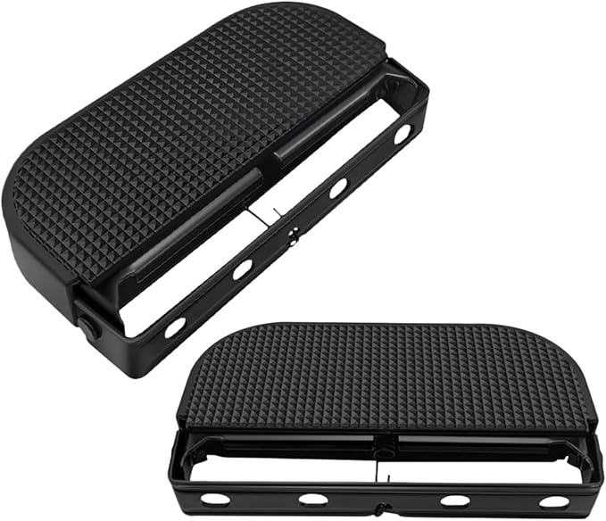 Electric Bike Pedals Folding Sturdy Pad, Professional, Portable Universal Rubber Floorboard Footrest