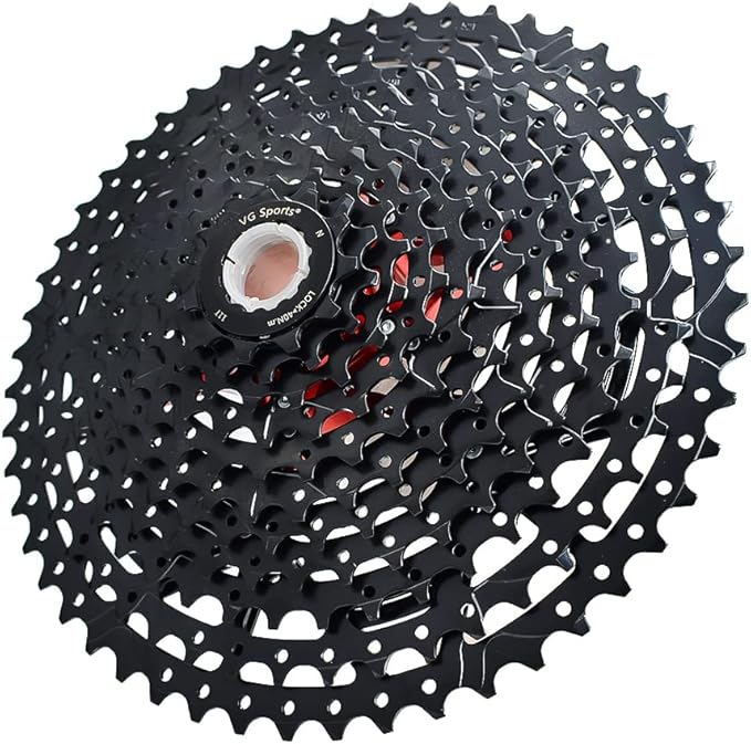 VG SPORTS 8/9/10/11/12 Speed Ultra-Light Bike Cassette for Mountain Bike 11-40T/11-42T/11-46T/11-50T/11-52T MTB Cassette Lightweight Aluminum Bracket Cassette