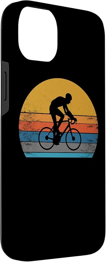 Racing Road Bike Vntage Cycling Riding Racing Bike Bicycle Case for iPhone 14 Plus