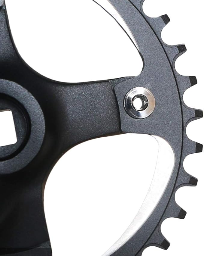 MTB Crank Arm Set 104 BCD Square Taper Mountain Bike Crankset 152mm 165mm 170mm