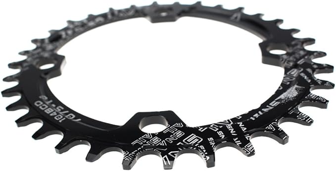 CYSKY 104 BCD Chainring 30T to 52T Narrow Wide Chainring with Sprocket Bolts for 1x Set-up Road Bike Mountain Bike BMX MTB Gravel Ebike