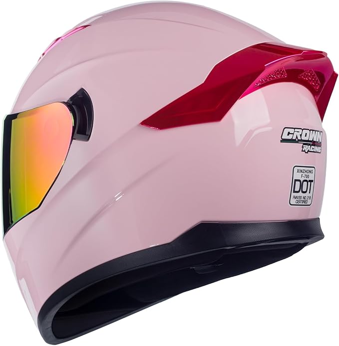 Motorcycle Helmets Street Bike Full Face Motorcycle Helmet Motorbike for Adults DOT Approved Helmets, F-700