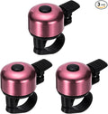 HARFINGTON Bike Bell Aluminum Mini Bicycle Bells with Loud Crisp Clear Sound Bike Ring Bell Bike Accessories for Adults Children Road Mountain Bike