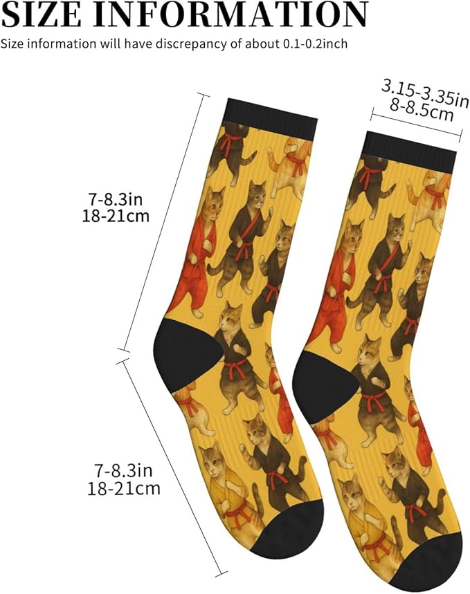 Crew Athletic Socks Funny Crazy Casual Sports Novelty Dress Socks for Women Men Running Hiking
