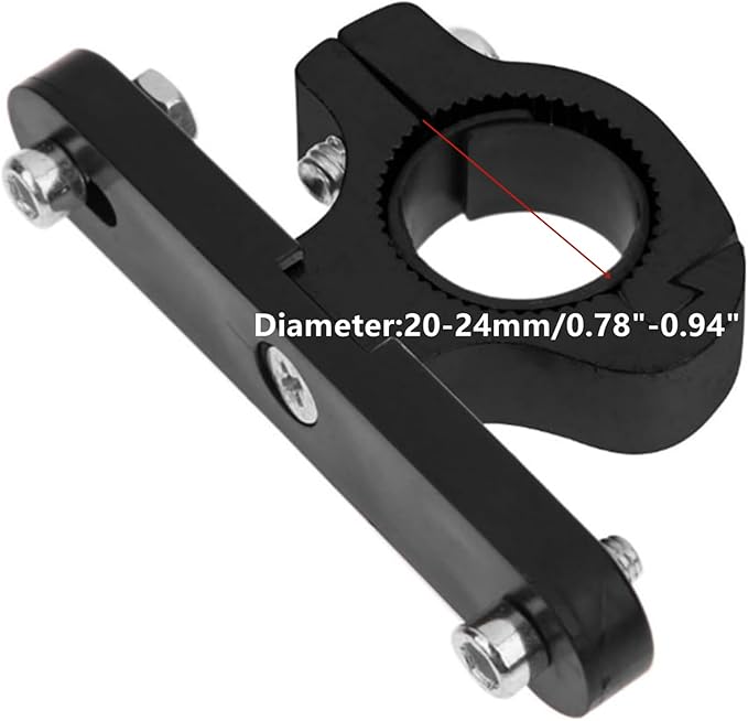 Bike Water Bottle Holder, Adjustable Bicycles Handlebar Water Bottle Cage Mount, Aluminum Alloy Cycling Cup Holder Clip Mountain Bike Accessories for Mountain Road Bicycles