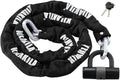 Security Chain Lock - Heavy Duty 10mm Bicycle and Motorbike Lock With 16mm U Lock