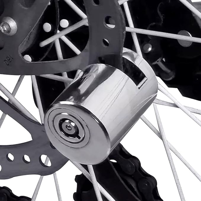 Motorcycle Disc Brake Lock - Anti Theft Motorbike Security Wheel Disk Lock