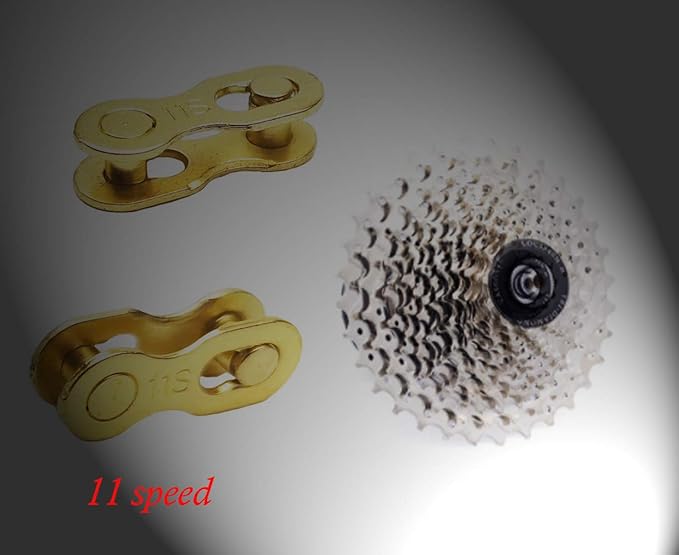 4 Pairs Bicycle Missing Link 1/6/7/8/9/10/11/12 Speed Chain Reusable Steel Bike Chain Link