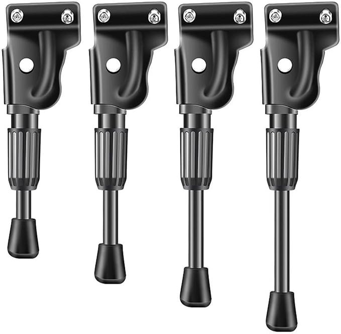 Kids Bike Kickstand Single Leg Kickstand Easy to Install Parking Stand Boys Girls Non Slip Replace Accessories Leg Kick Stand