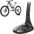 Tissting Bike Floor Stand, Bicycle Storage for Indoor Outdoor Garage, Bike Floor Rear Wheel Parking Rack Fit for 26in 27.5in 29in Mountain Road Bikes MTB