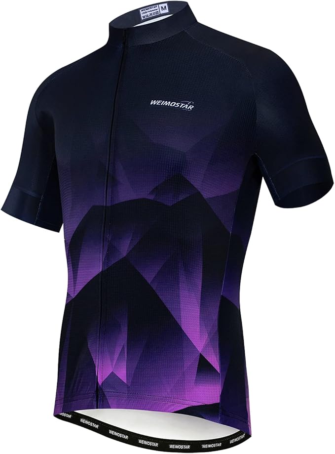 Hotlion Summer Cycling Jersey Men Mountain Bike Jersey Quick Dry Bicycle Shirt Short Sleeve Cycling Clothing