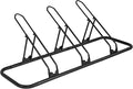 CyclingDeal Bike Rack Floor Parking Bike Stand for up to 6 Bicycles | Indoor, Home & Garage Storage Rack | Stable & Secure Bicycle Stand w/ Tire Grooves Up to 29", Holding Plates & Custom Spacing
