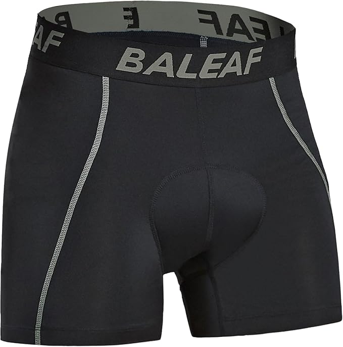 baleaf Men's 3D Padded Bike Shorts Cycling Underwear MTB Liner