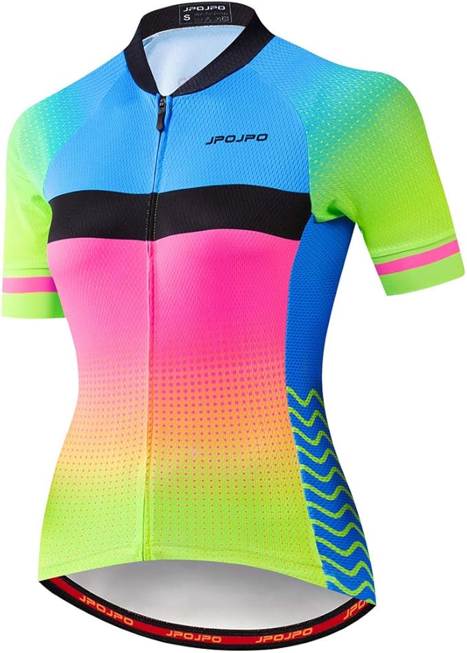 Cycling Jersey Women MTB Tops Mountain Bike Jersey Shirts Short Sleeve Summer