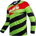 Men's Mountain Bike Jersey Long Sleeve MTB Off-Road Motocross Jersey Quick Dry Downhill&Motocross Shirts