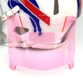 Mini Football Helmet Visor Clear with Clips Universal Fit for Collectors and Display