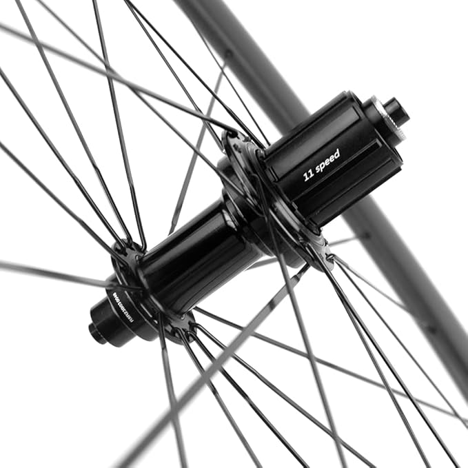 700c 60mm 3k Carbon Clincher Wheelset Cycling Racing Wheels 20/24h