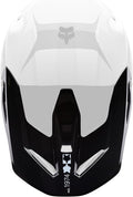 Fox Racing V1 Motocross Dirt Bike Helmet Visor, Black/White Noble, Large