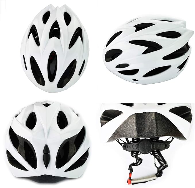 UPANBIKE Adult Bike Helmet - One-Piece Adjustable Safety Protection for Mountain & Road Bikes
